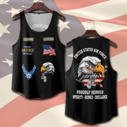 US Air Force , Proud Veteran - Tank-Top