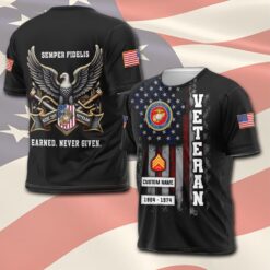 US Marine Corps, E 4 Marines Corporal - T-Shirt