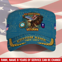 US Coast Guard, Honoring All Who Served - Military Cap