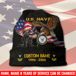 US Navy, Always Courageous - Full-Printed Beanie Hat