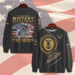 US Air Force , E 9 Air Force Chief Master Sergeant - Sweatshirt