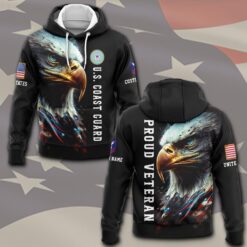 US Coast Guard, Proud To Have Served - Hoodie