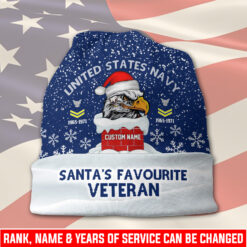 US Navy, Freedom Over Fear - Full-Printed Beanie Hat