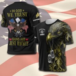 US Army, E 3 Army Private First Class - T-Shirt