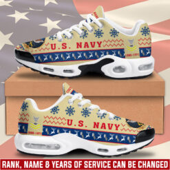 US Navy, American By Birth, Veteran By Choice - Air Max Plus Shoes