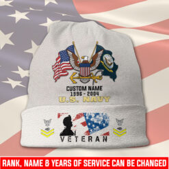 US Navy, All Gave Some, Some Gave All - Full-Printed Beanie Hat