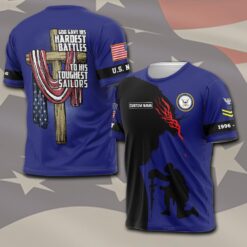 US Navy, No One Fights Alone - T-Shirt