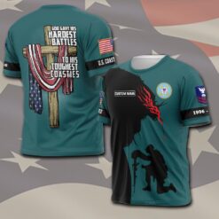 US Coast Guard, E 5 Red - T-Shirt