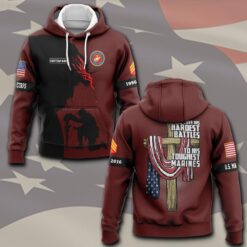 US Marine Corps, W 3 Marines Chief Warrant Officer 3 - Hoodie