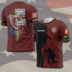 US Marine Corps, Always Remember, Never Forget - T-Shirt