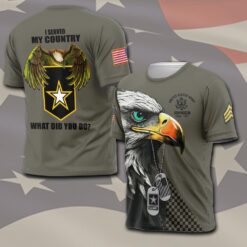 US Army, E 3 Army Private First Class - T-Shirt