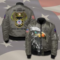 US Coast Guard, Semper Paratus - Bomber Jacket