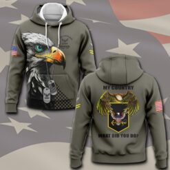 US Navy, E 4 Gold - Hoodie