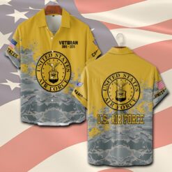 US Air Force , E 9 Air Force Chief Master Sergeant - Short Sleeve Button Shirt