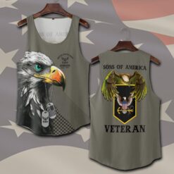 US Navy, By Sea, Air and Land - Tank-Top