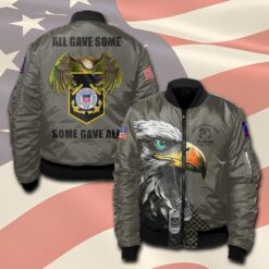 US Coast Guard, I Walked The Walk - Bomber Jacket