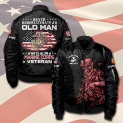 US Marine Corps, W 4 Marines Chief Warrant Officer 4 - Bomber Jacket