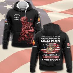US Marine Corps, O 3 Marines Captain - Hoodie