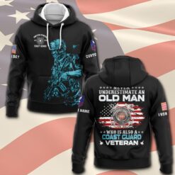 US Coast Guard, E 8 Gold - Hoodie