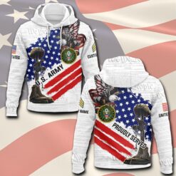 US Army, Honor, Duty, Service - Hoodie