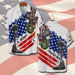 US Army, E 7 Army Sergeant First Class - Short Sleeve Button Shirt