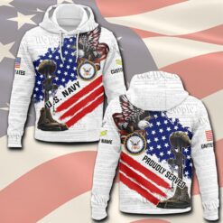 US Navy, E 8 Gold - Hoodie