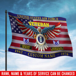 US Air Force, E 2 Air Force Airman - Flying Flag 3×5 Feet(90×150 Cm)