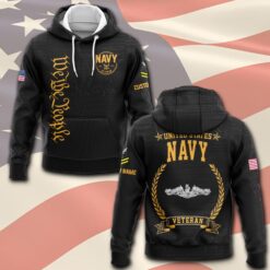 Navy Badge, All Gave Some, Some Gave All - Hoodie