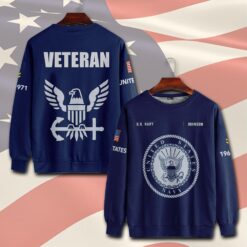 US Navy, E 4 Red - Sweatshirt