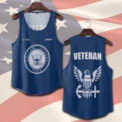 US Navy, By Sea, Air and Land - Tank-Top