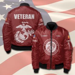 US Marine Corps, E 7 Marines Gunnery Sergeant - Bomber Jacket