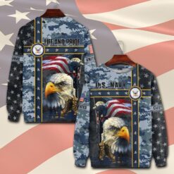 US Navy, By Sea, Air and Land - Sweatshirt