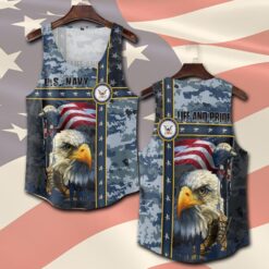 US Navy, Honoring All Who Served - Tank-Top