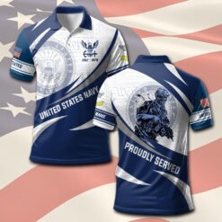 US Navy, Life And Pride - Polo Shirt