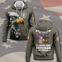 US Marine Corps, Honoring All Who Served - Hoodie