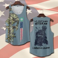 US Coast Guard, No One Fights Alone - Tank-Top