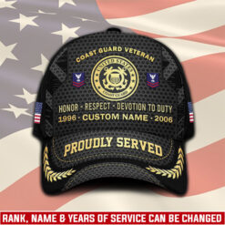 US Coast Guard, Lest We Forget - Classic Cap