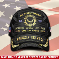 US Air Force, E 4 Air Force Sergeant - Classic Cap