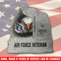 US Air Force , O 3 Air Force Captain - Full-Printed Beanie Hat