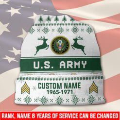 US Army, Duty, Honor, Country - Full-Printed Beanie Hat