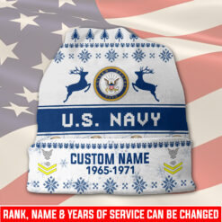 US Navy, Semper Fortis - Full-Printed Beanie Hat