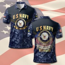 US Navy, No One Fights Alone - Polo Shirt