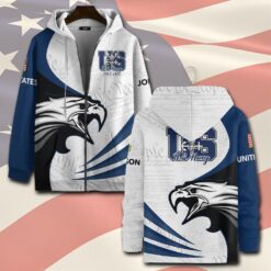 US Navy, Honor, Duty, Service - Zip Hoodie