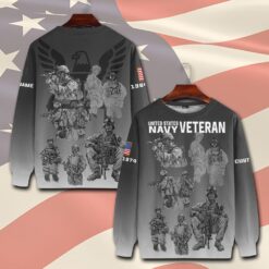 US Navy, E 2 White - Sweatshirt