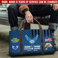 US Air Force, O 5 Air Force Lieutenant Colonel - Travel Bag - Size L: 20.4 x 9.4 x 10.2 inches