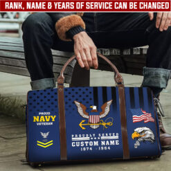 US Navy, Freedom Isn't Free - Travel Bag - Size L: 20.4 x 9.4 x 10.2 inches
