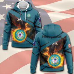 US Coast Guard, E 5 Red - Hoodie