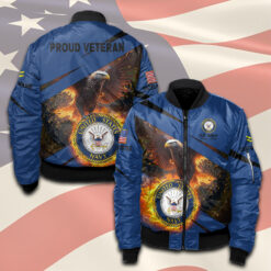 US Navy, Defender of Freedom - Bomber Jacket