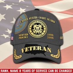 US Coast Guard, E 2 White - Classic Cap