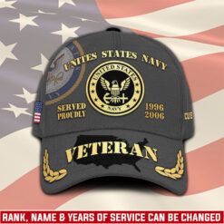 US Navy, E 7 Red - Classic Cap